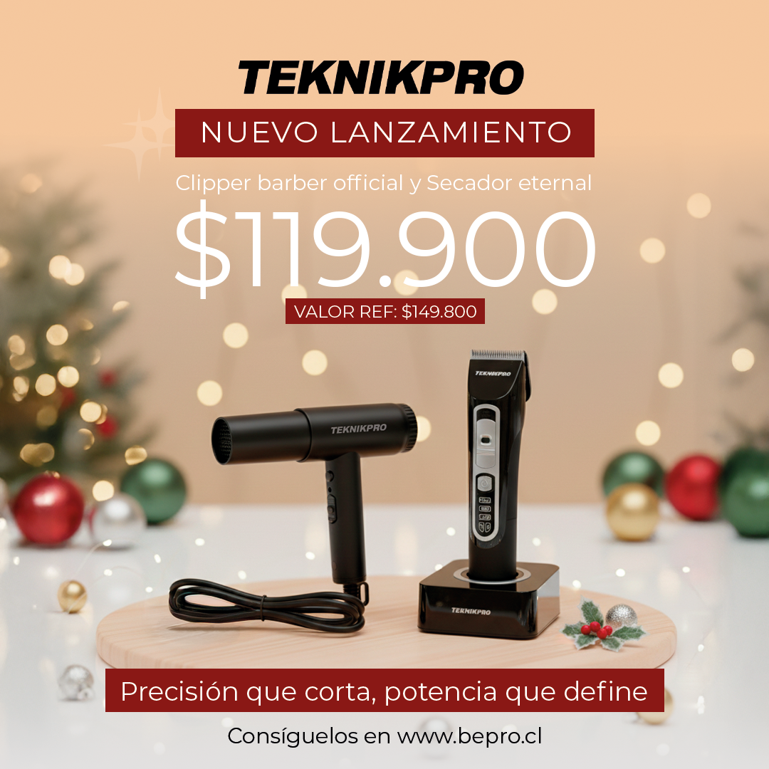 Kit Barber Eternal Teknikpro 🎄