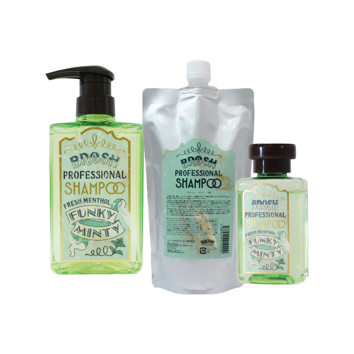 Brosh Shampoo Funky Minty