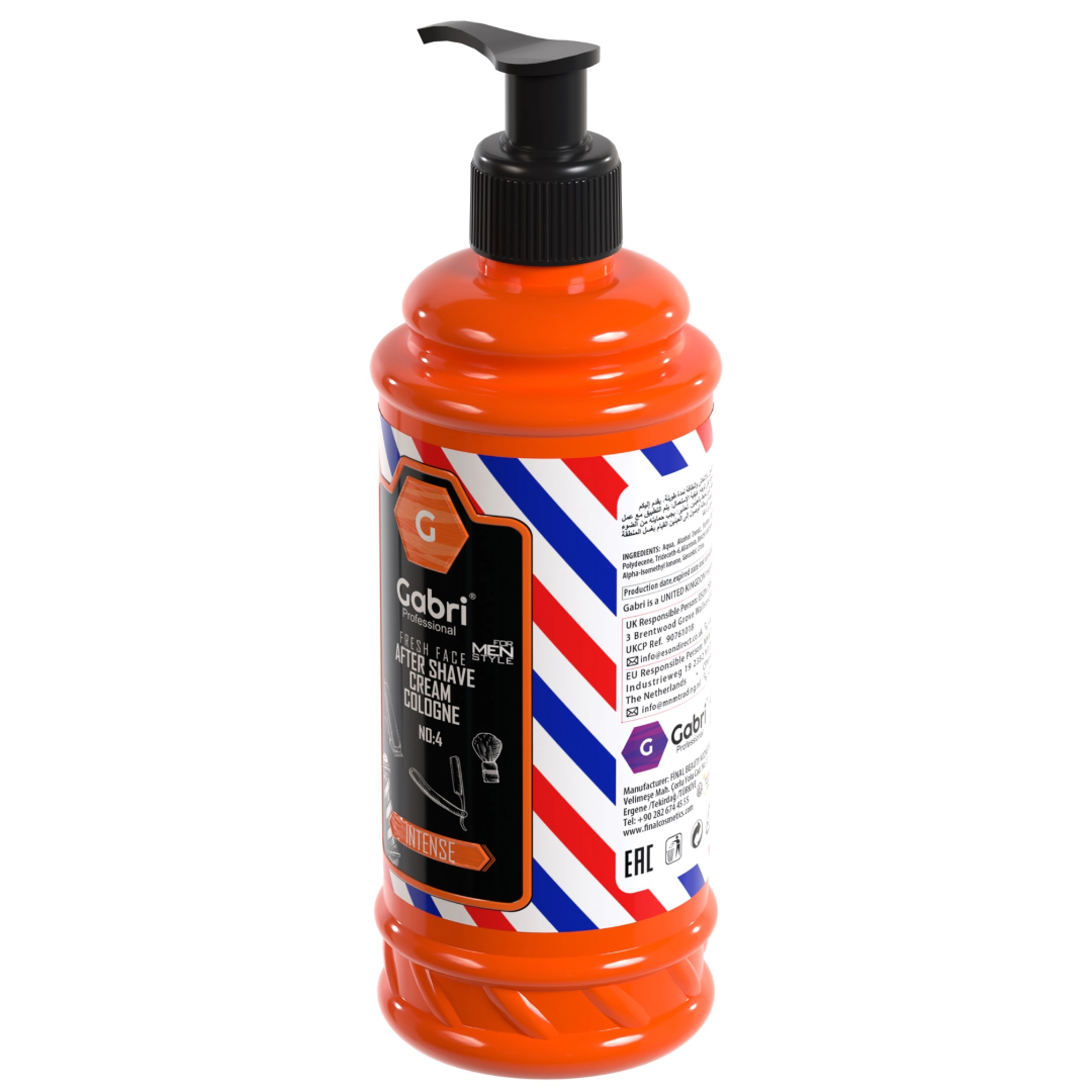 Gabri Professional - After Shave Cream Cologne – Intense No 4