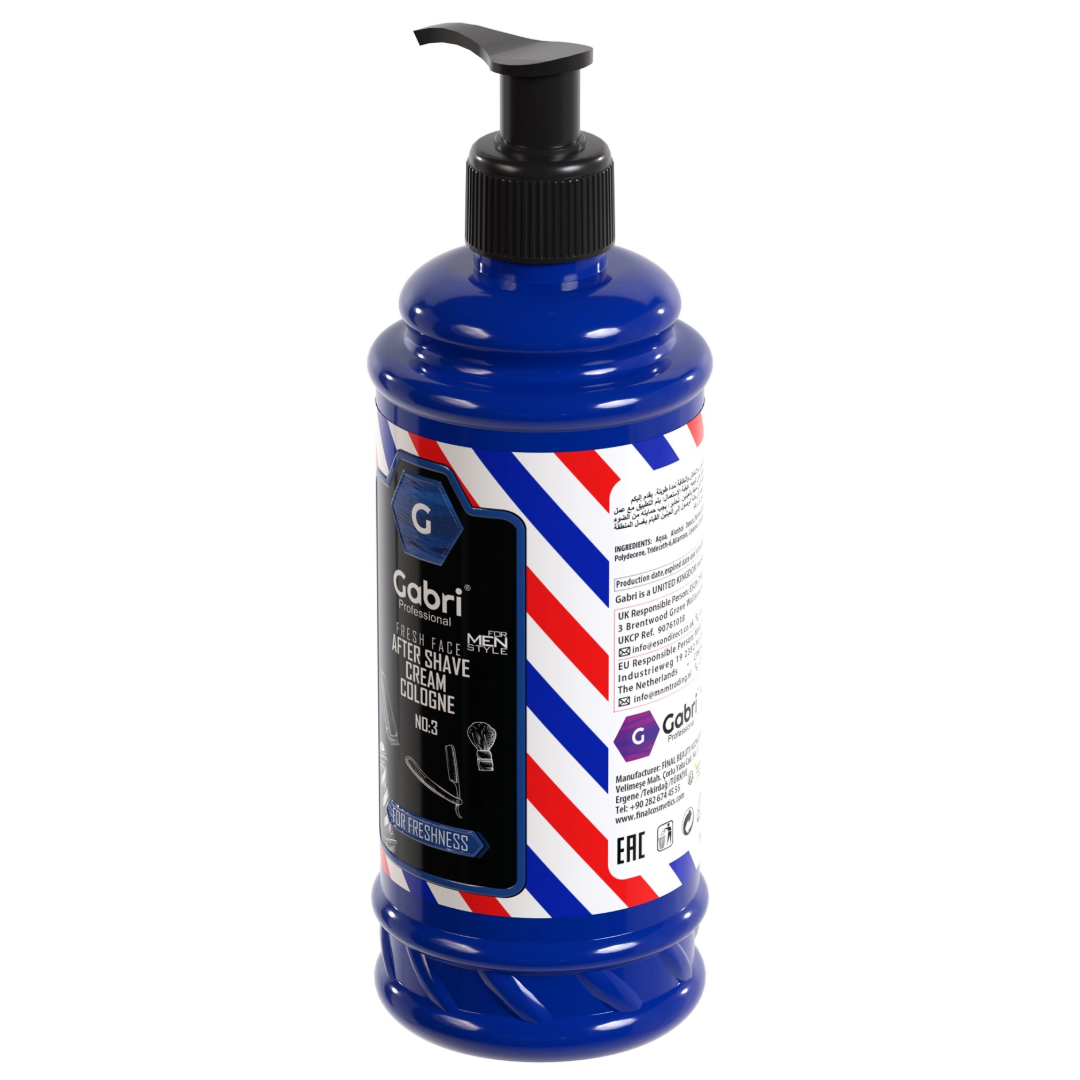 Gabri Professional - After Shave Cream Cologne - For Freshness - No 3