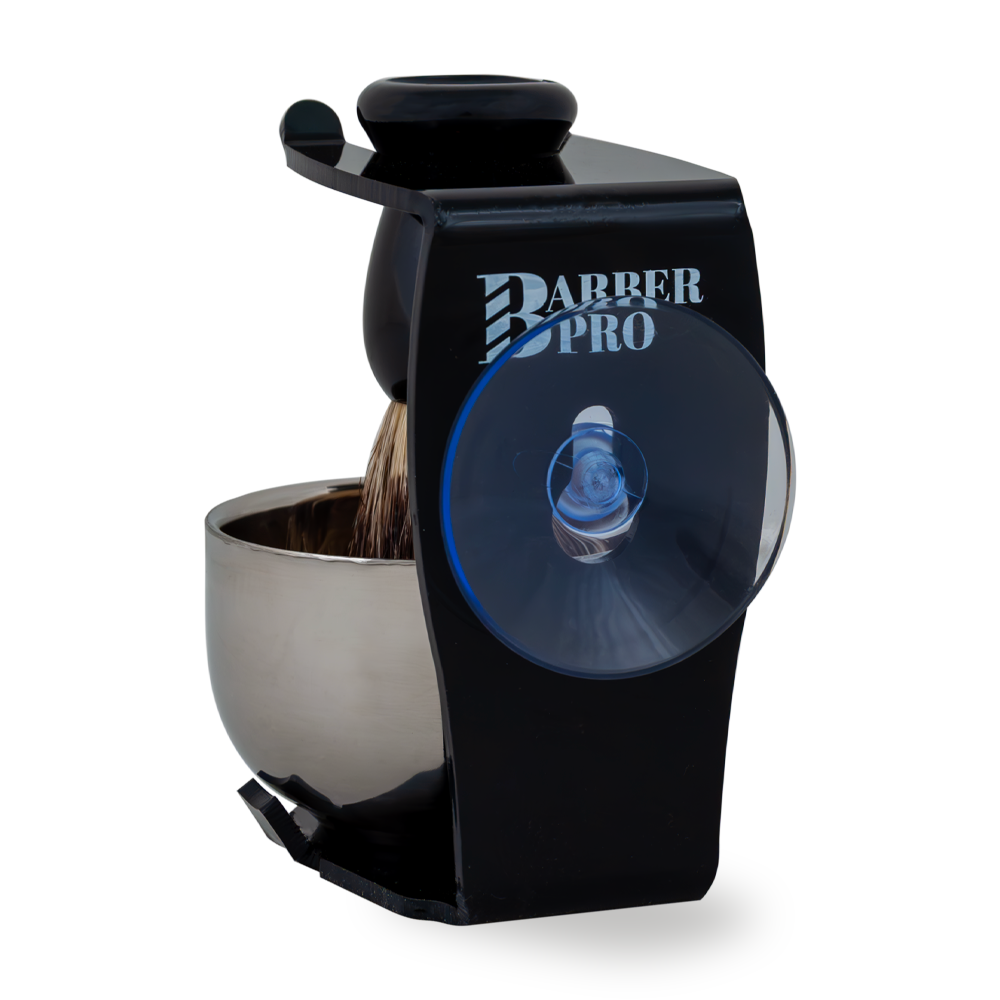 Set Sense Barber Pro Hisopo, Cuenco y Soporte