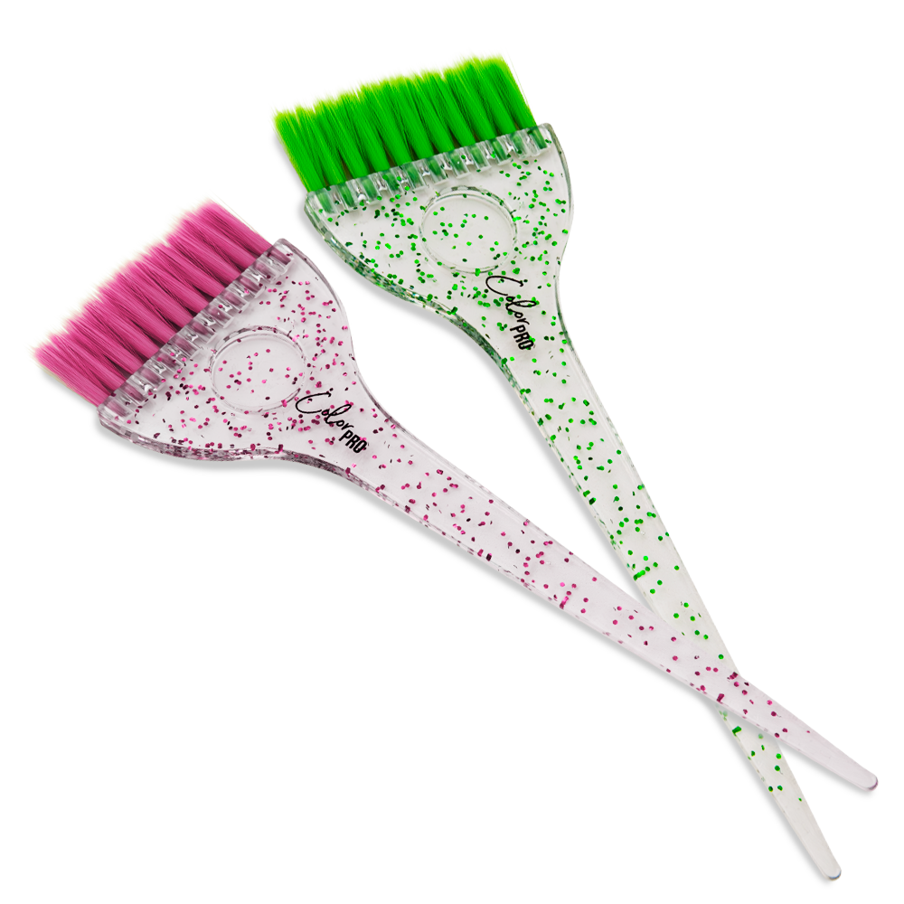 Brochas Para Tintura Glitter Set