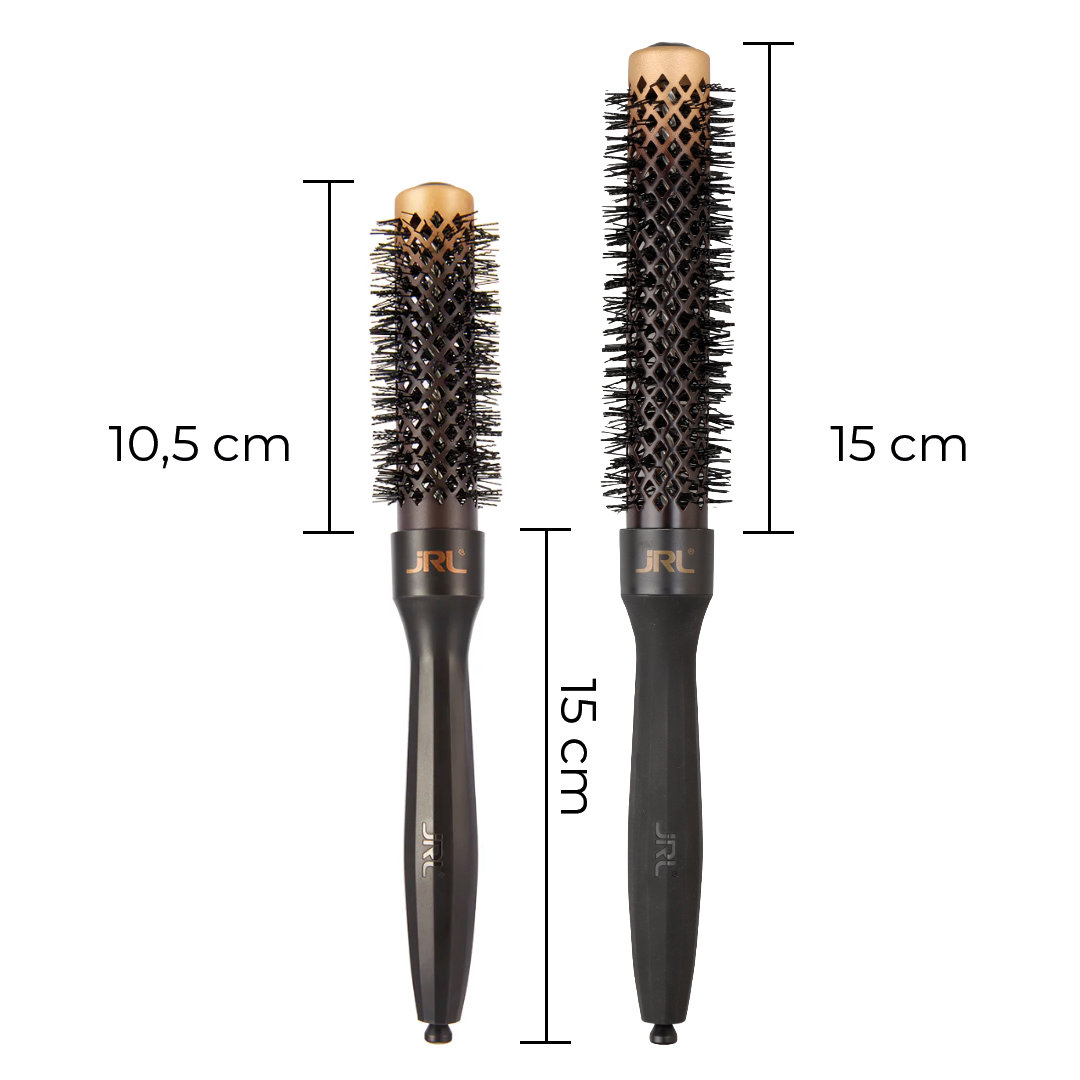 Kit Cepillos Redondo Térmico JRL BR1 Extra Long