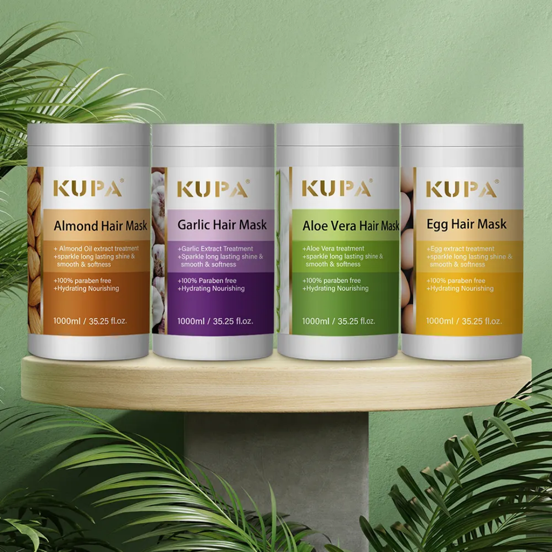 Mascarilla Capilar Nuspa 1kg Con Extractos Naturales