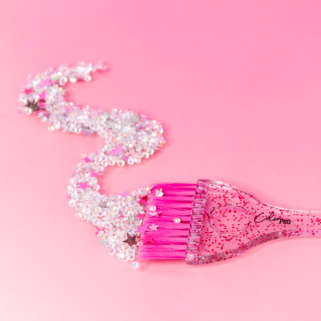 Brochas Para Tintura Glitter Set