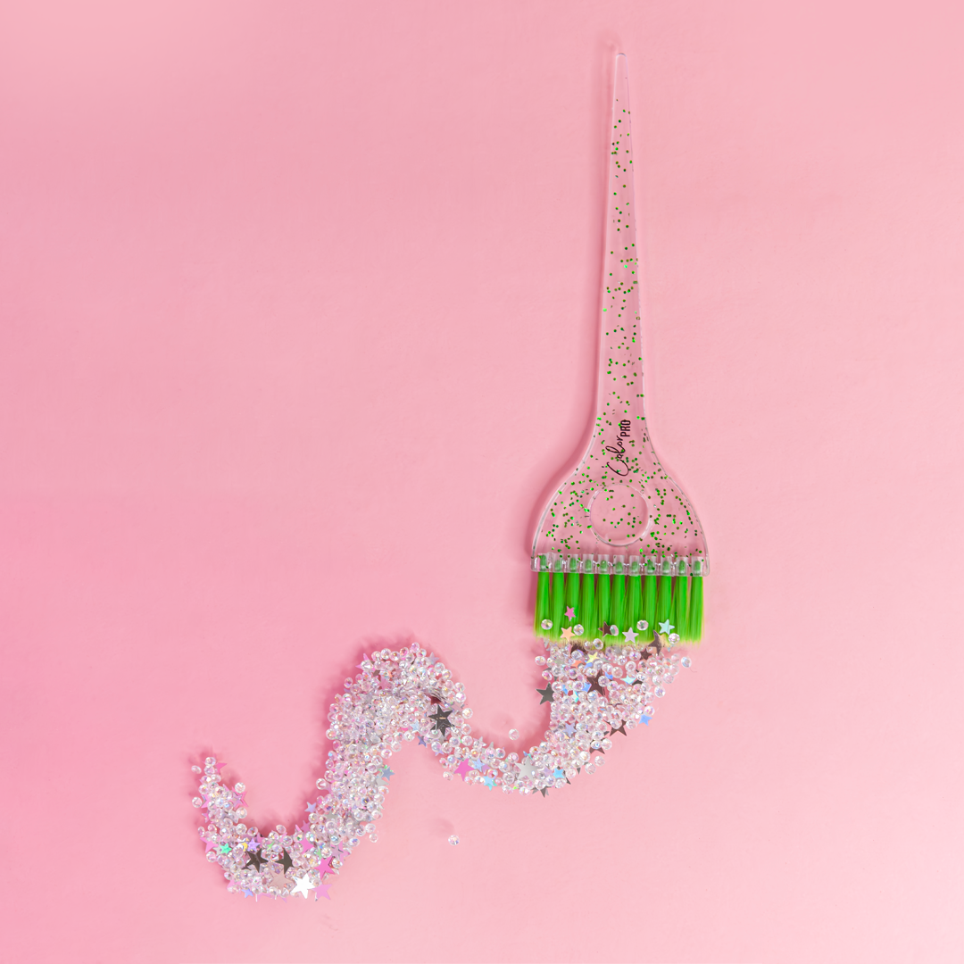 Brochas Para Tintura Glitter Set