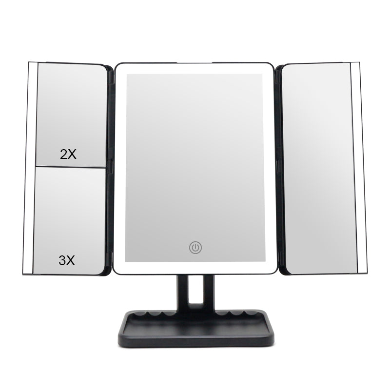 Espejo LED Tri Fold Glow