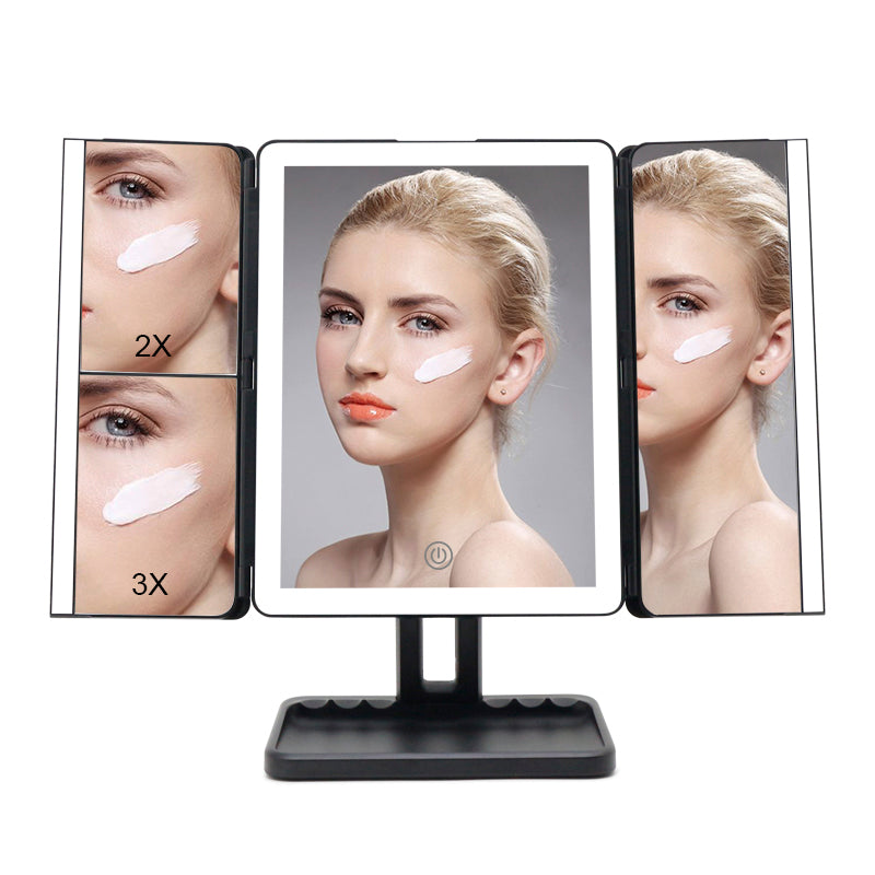 Espejo LED Tri Fold Glow