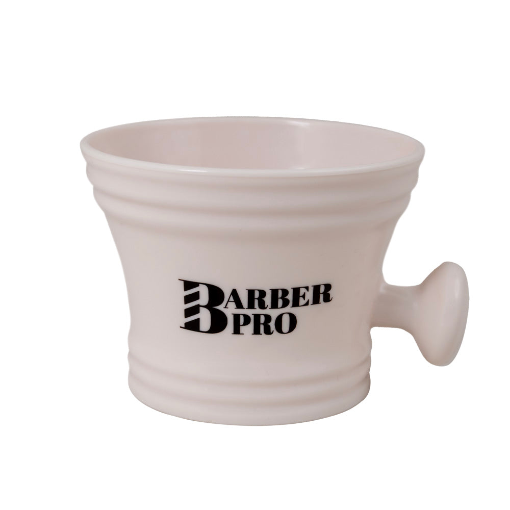 Bowl De Afeitar Blanco Barber Pro