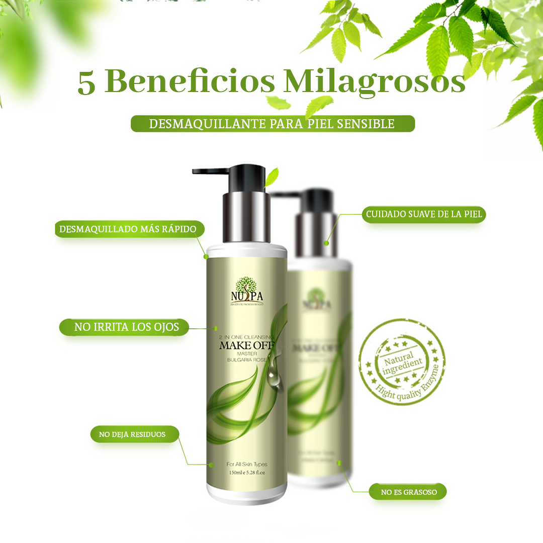 Removedor de Maquillaje Nuspa