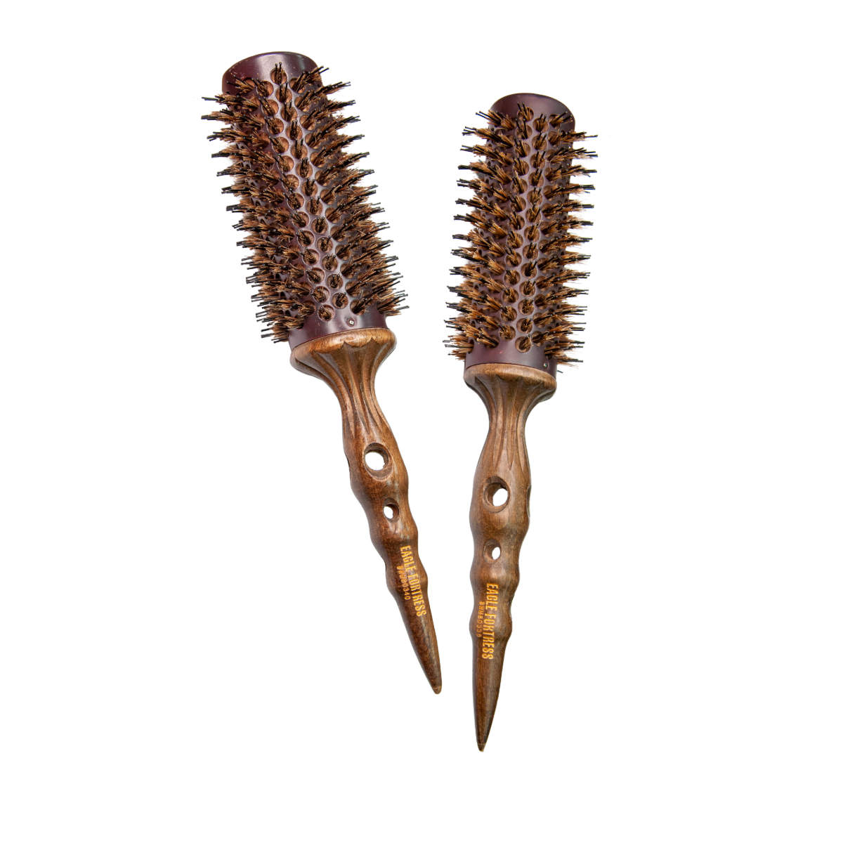 Kit Cepillos Térmicos Cerdas Naturales