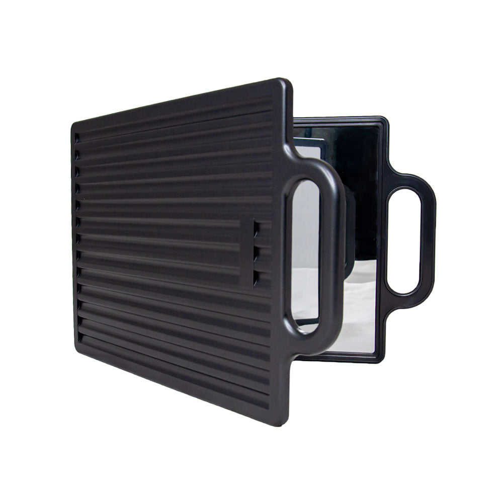 Espejo Eagle Negro Doble