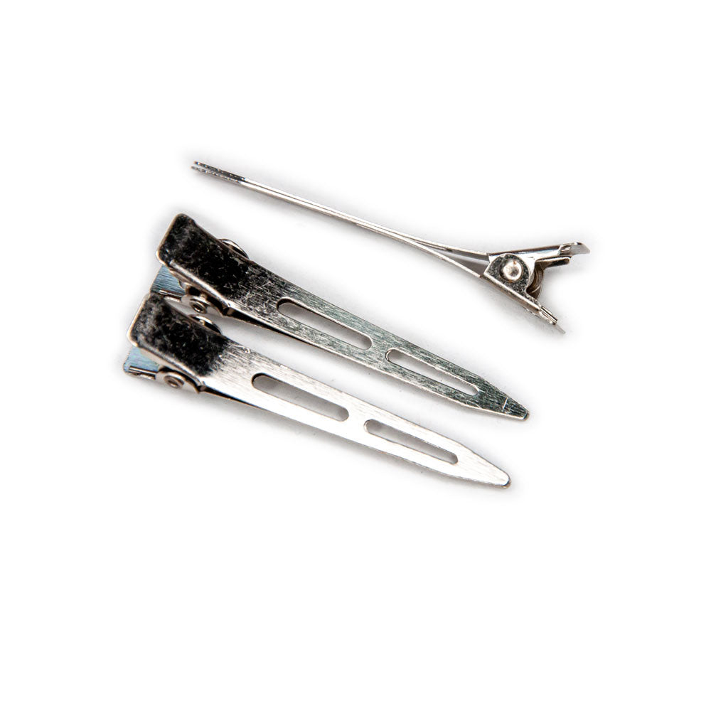 Pinza Clip de Cabello Metal