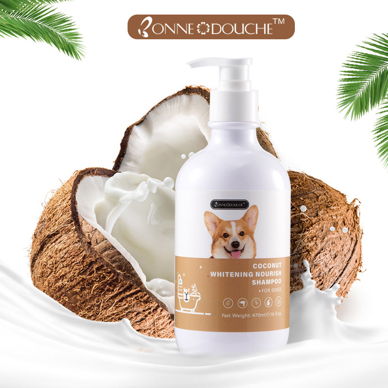 Shampoo Para Perros Nutritivo y Blanqueador de Coco