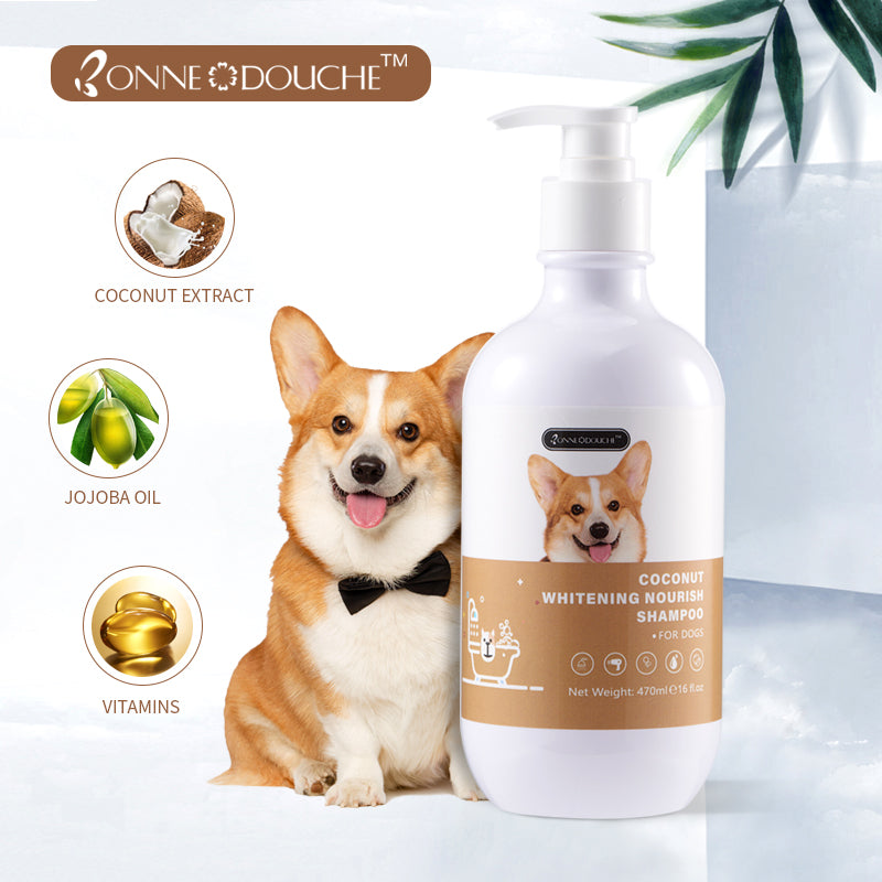 Shampoo Para Perros Nutritivo y Blanqueador de Coco