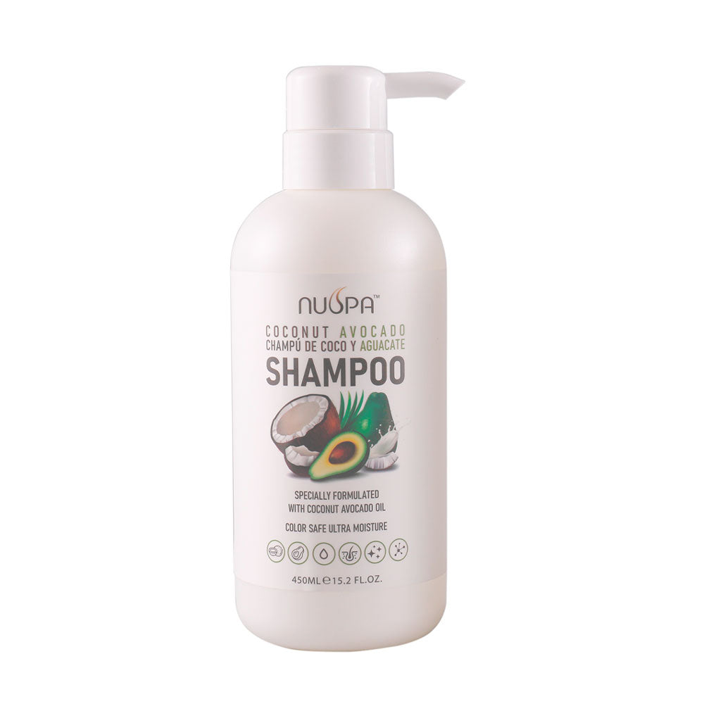 Shampoo Con Aceite De Coco y Palta 450ml