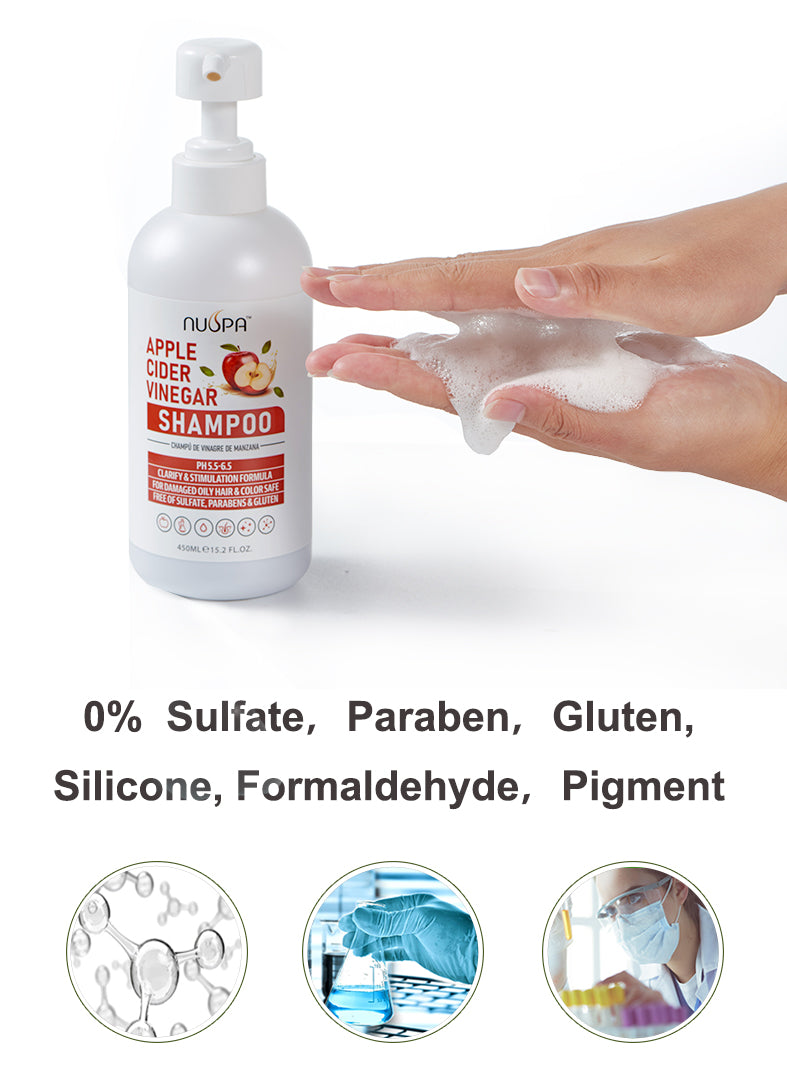 Shampoo Vinagre De Manzana 450ml